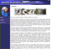 Tablet Screenshot of brain.org.au